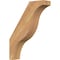 Ekena Millwork 3 1/2"W x 14"D x 18"H Funston Smooth Knee Brace, Western Red Cedar BRC04X14X18FST00SWR - alternate 1